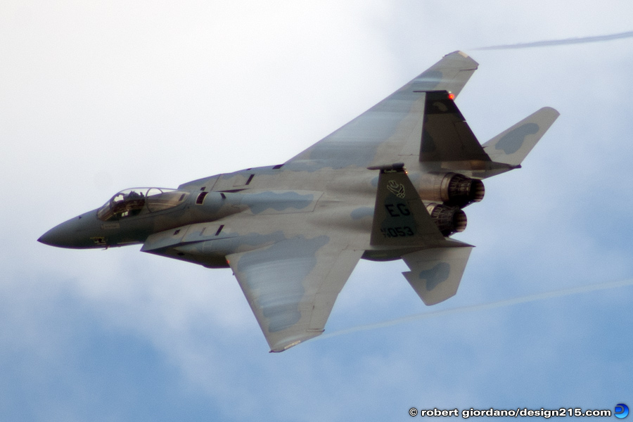 Action Photography - McDonnell Douglas F-15C