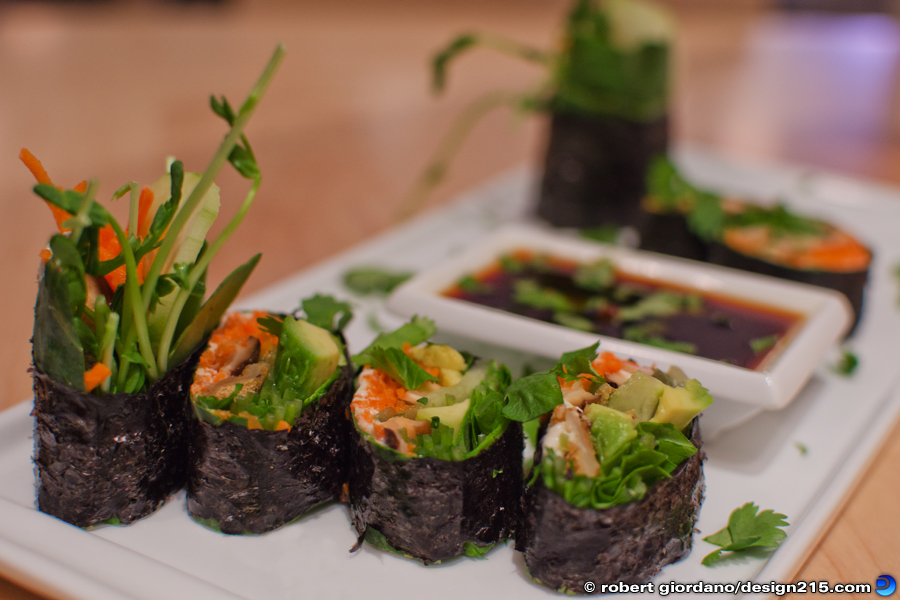 Food Photography - Malibu Roll at Christopher's Kitchen