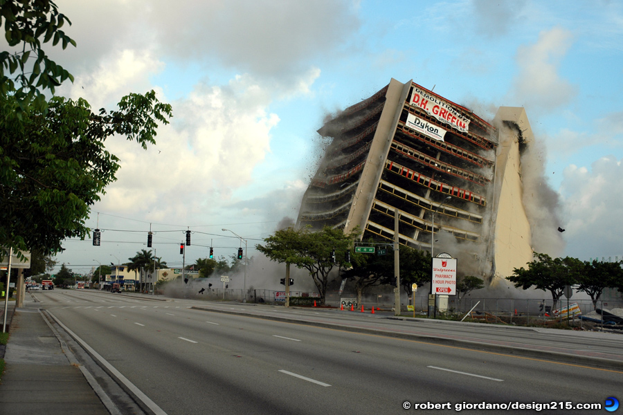 Action Photography - 2004 Demolition, 15th Avenue