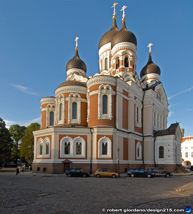 Travel Photography - Alexander Nevsky Cathedral, Tallinn