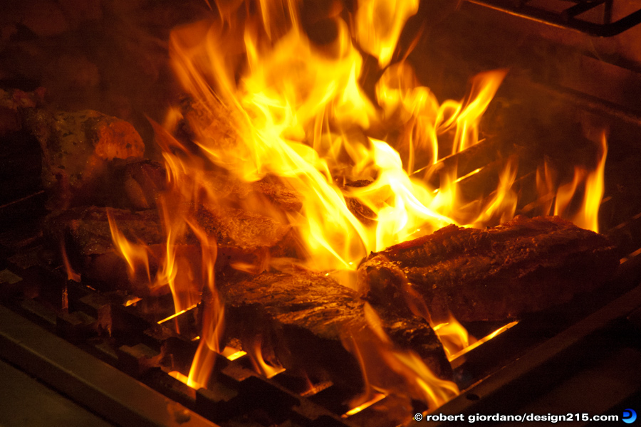 Food Photography - Steaks on the Grill