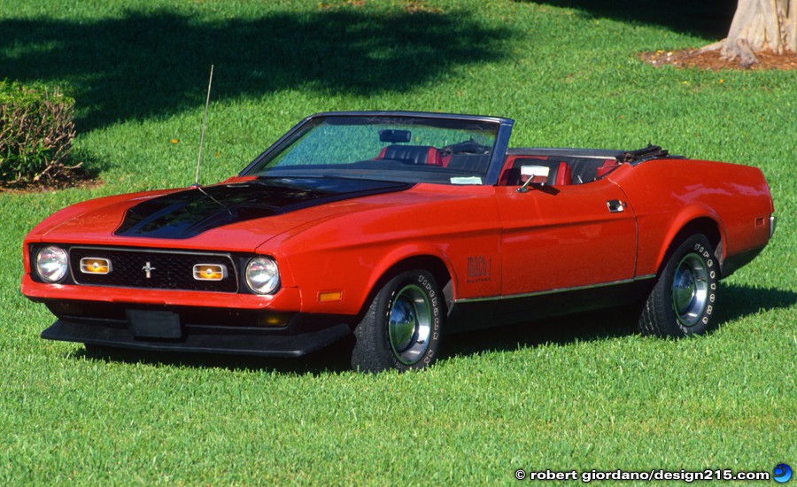 Product Photography - 1972 Ford Mustang Convertible