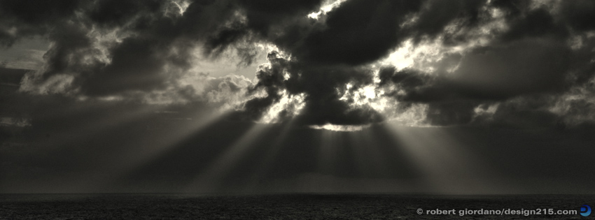 Free Facebook Cover Photos - Ocean Lights