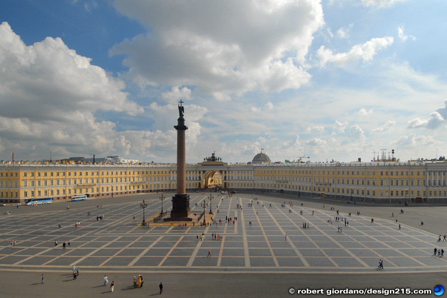 Travel Photography - Palace Square, St. Petersburg