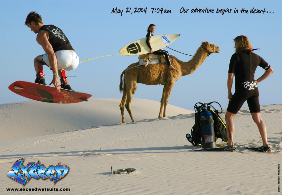 Conceptual Photography - Exceed Wetsuits 2004 Ad Campaign
