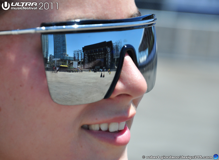 Ultra Music Festival 2011 Pictures - Main Stage in Sunglasses