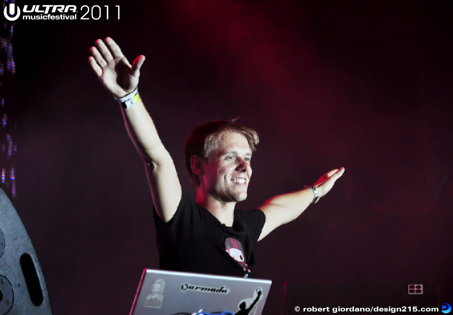 2011 Ultra Music Festival - Armin Van Buuren, Main Stage #0972