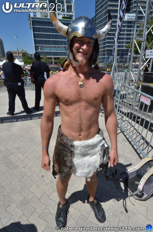 Ultra Music Festival 2011 Pictures - Son of Techno Viking at Ultra