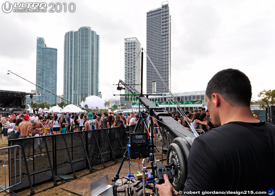 Ultra Music Festival 2010 Pictures - Camera Jib Operator, Main Stage