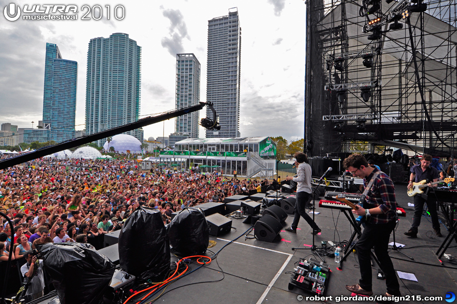 Ultra Music Festival 2010 Pictures - Passion Pit, Main Stage, Day 1 #4851