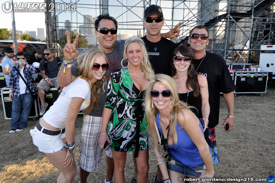 Ultra Music Festival 2010 Pictures - Backstage with Ultra